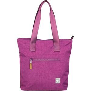 Lola California Mondo Store Carryall Vibrant Tote Bag In Grape
